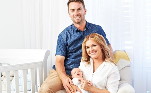 Ben and Jemma Van Ryt with their newborn son Thomas James